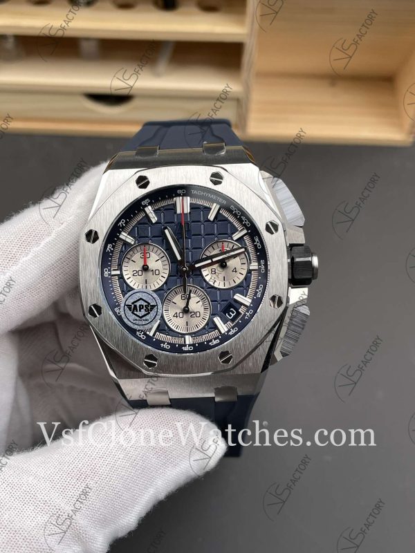 Clone Watches – Audemars Piguet Royal Oak Offshore 26420TI Blue Dial