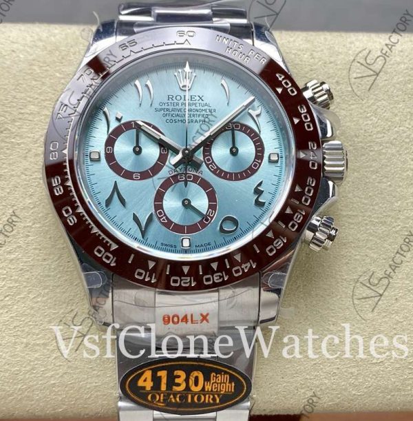 Super Clone Watches 1:1 Rolex Daytona ICE BLUE Middle East Version